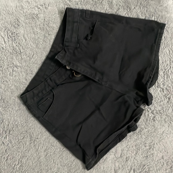 SHEIN Black Denim Shorts - Picture 1 of 2